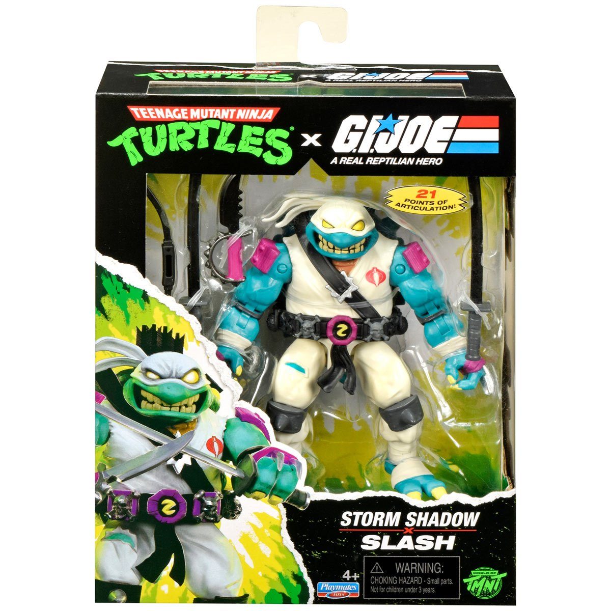 Teenage Mutant Ninja Turtles GI Joe Mashup Slash/Stormshadow