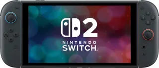 Nintendo Switch 2 - Console Black Bundle Dock Joy-Con Grip Charger Case